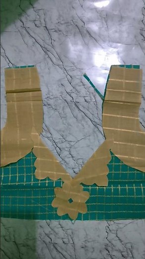 pech work blouse back design cutting ✂️🪡🧵#diy #blousedesign #shorts