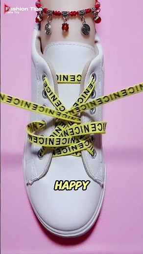 Simple Shoelace Hack That Changes Your Sneakers 👟✨ #Shorts