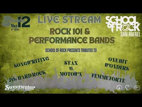 School of Rock Rock 101 & Performance Bands Live Stream May 9, 2026