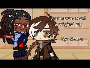 Dreamswap react to original 1/3 | Ink & Error sans | Gacha Club | By: Shoiru