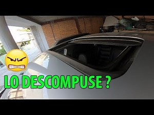 COMO REPARAR QUEMACOCOS SUNROOOF