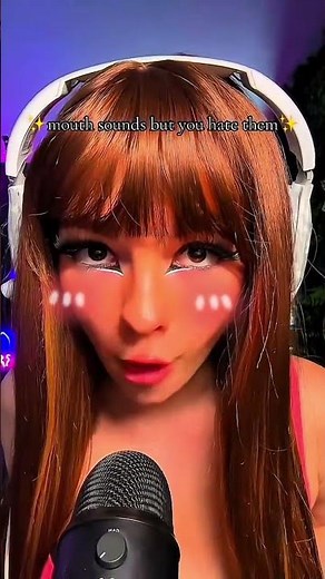 I know you hate them OKAY!! #asmr #asmrsounds #shorts