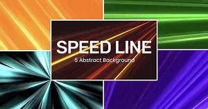 Speed Line Background Loop