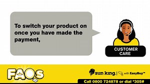 3.4K views · 26 reactions | The Sun King™ FAQs mini-series is back. This time we focus on key codes. Every Sun King EasyBuy™ product requires a key code to activate it. Here's what a key code is and how to use it. #SunKing #GreenlightPlanet #SunKingFAQs | Sun King | Facebook