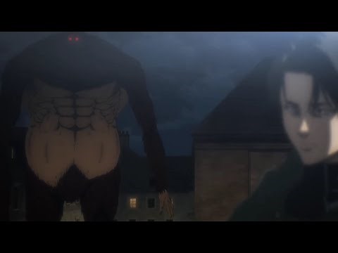 The Beast, Jaw and Cart Titans Battle At Liberio vs The Scouts - Attack on Titan Season 4 Episode 7