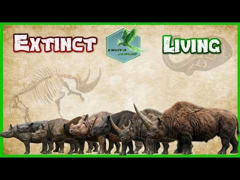 Rhino Size Comparison (LIVING EXTINCT) 2026