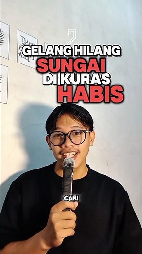 Sungai dikuras habis karena Gelang hilang #shorts #fyp #viral