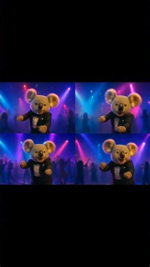 Dancing Koala in Elegant Dress | Viral Dame Un Grr Dance 💃🕺 | The Koala Diaries