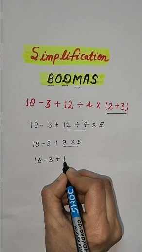 Rule of BODMAS 🔥 | #bodmas #simplification_short_trick #mathstricks #maths #fammathszone