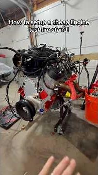 How to setup an LS Engine Test Stand!