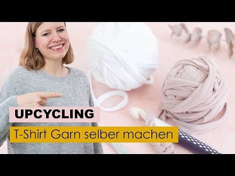 T-Shirt Garn selber machen | alte T-Shirts upcyceln