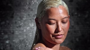 Kohler 33631-G-BL Cinq™ Round single-function filtered showerhead, 1.75 gpm, Matte Black