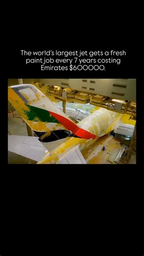 Emirates Spends $600,000 Just to Repaint One Plane 🤯