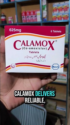 CALAMOX 625 mg | Trusted Co-amoxiclav for Bacterial Infections