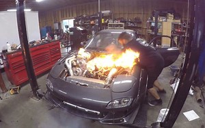 3转子3涡轮 RX7首次启动起火？