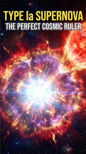 SUPERNOVA: the Cosmic Explosion That Measures the Universe 💥 #universe #astronomy #astrophysics