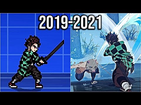 Demon Slayer Games Evolution 2019-2021