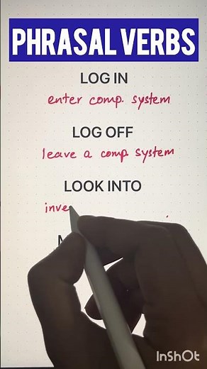 Do You Use Them Daily!? 💁🏻‍♀️Log In, Log Off, Look Into, Look After | Speak Smart 🚀