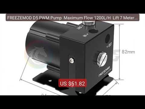 FREEZEMOD D5 PWM Pump Maximum Flow 1200L/H Lift 7 Meter For ... — Best Buy 2026 | Great Quality!