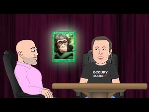 Elon Musk Chimp Moment - JRE Toons