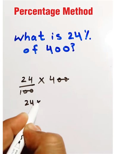 Good percentage method #million #algebra
