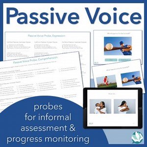 Passive Voice Complex Syntax Assessment for Speech Therapy
