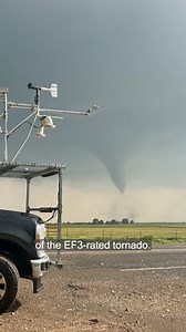 25K views · 244 reactions | ️ Rare start to finish EF‑3 Tornado Data Captured ️ On May 18, 2025 a tornado touched down near the town of Arnett, Oklahoma. Our researchers were in place to intercept the storm and capture stunning data of the EF3-rated tornado from beginning to end. ️  Explore the full story: https://inside.nssl.noaa.gov/nsslnews/2025/07/nssl-captures-stunning-data-on-ef-3-tornado/ | NOAA National Severe Storms Laboratory | Facebook