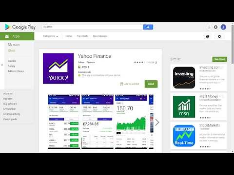 [Tutorial] Use Yahoo finance app to trade stocks