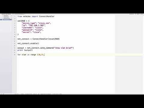 SSH Configuration with Netmiko