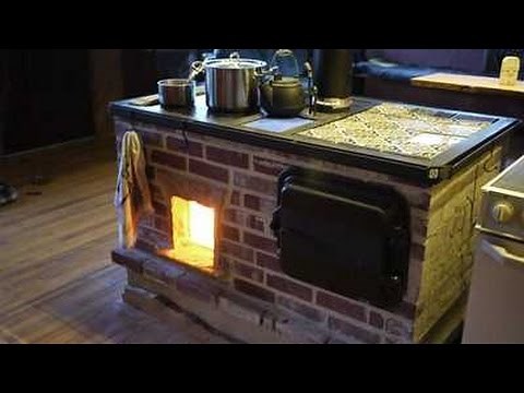 Walker Wood Fired Masonry Cook Stove Top Sealing and Cleaning