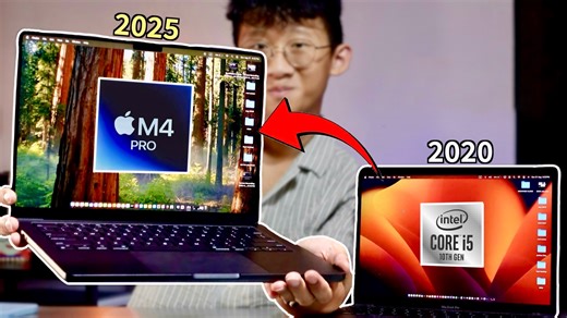 由Intel升级到M4 Pro MacBook，5年之间差别到底有多大？｜M4 Pro MacBook Pro 开箱/评测！