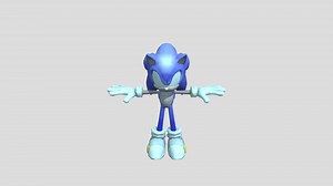 Sonic[FBX] - Download Free 3D model by safgasg