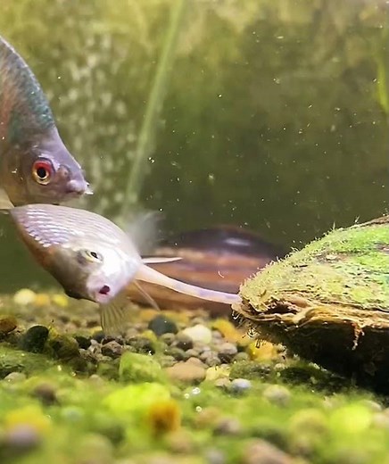 fertilization of fish #underwater #naturalbeauty #reels #viral #fishing #swimming #iphone #adventure