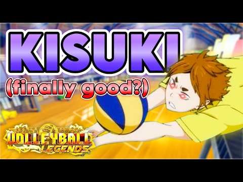 Buffed KISUKI is INSANE in Volleyball Legends!