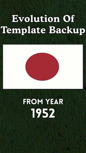 Evolution of Japan Flag (701-2026)