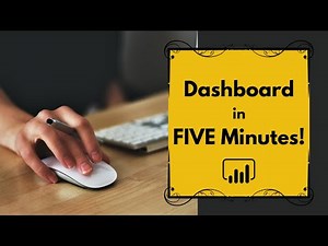 Your First Power BI Dashboard in 5 MINUTES!