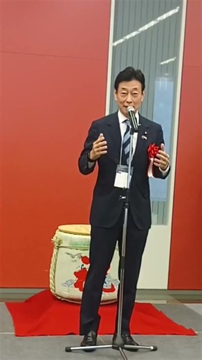 レーザーを活用した核融合発電の実現を目指すJ-LiFE産業推進機構の設立レセプションが議員会館の食堂で開かれ挨拶。フュージョン(核融合)発電は、高レベル放射性廃棄物も出ず、安全性の高い技術です。