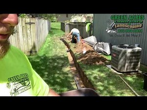 How to get rid of standing water!