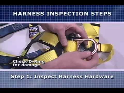DBI Sala/Capital Safety Fall Protection Harness Donning
