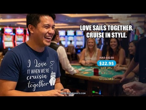 Cruise Couple Shirt "I Love Cruisin Together" - Romantic Ship Heart Design T-Shirt for Your Next ...