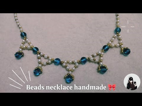 Easy Beaded Necklace Tutorial: Simple Seed Bead Necklace