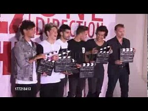 One Direction at 'This Is Us' One Direction Press Conference #2