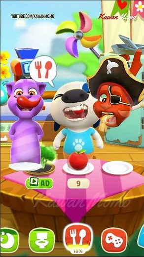 Talking Hank Adventure Guide || My Talking Hank Islands vs My Talking Tom 2 Eating Chili Hot Fire