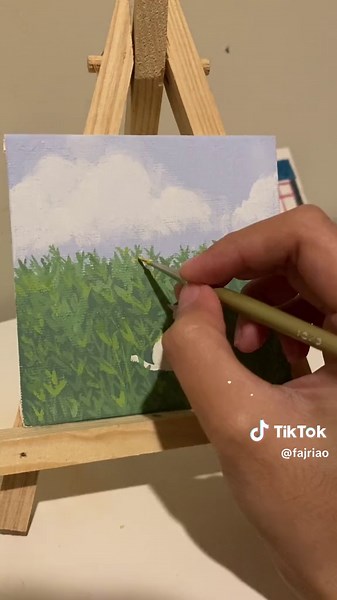 Mini Canvas Painting Ideas for Cat Lovers