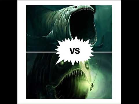 ANGLERFISH vs CTHULHU vs BLOOP vs SHARKGATOR