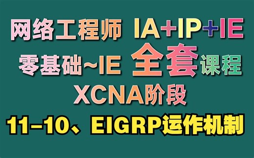11-10、EIGRP运作机制