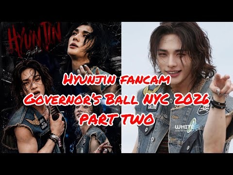 Stray Kids Governor’s Ball NYC 2026 [HYUNJIN FANCAMS] (PART 2)
