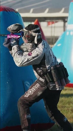Smart Move: Cut it SHORT to Stay Alive! #professional #paintball