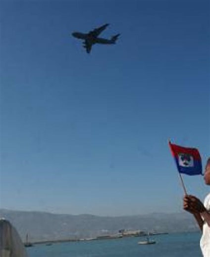 Venezuela is in the headlines today. Haiti was there in 2004. (This clip is from an AP interview, on the plane to Jamaica.) #Haiti #Venezuela #caribbeanhistory