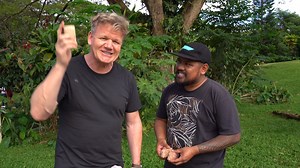 Last night on #Uncharted I explored #Hawaii's amazing Hana Coast....and on #Scrambled I'm cooking with Chef Sheldon Simeon to turn a Hawaiian staple into an amazing egg dish...that's right SPAM ! Watch the full demo here: https://youtu.be/7MZ59LQtWH8 ! And if you missed Uncharted you can watch it on the Nat Geo App, Hulu or here: www.natgeo.com/uncharted | Gordon Ramsay